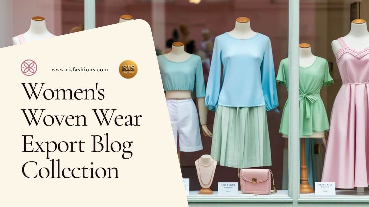 Stylish & Durable Women’s Woven Wear – Export Services