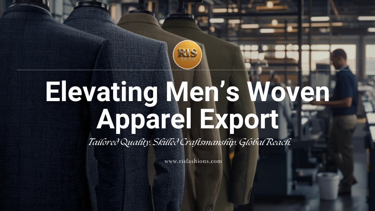 Custom Men’s Woven Apparel Manufacturing & Export Solutions