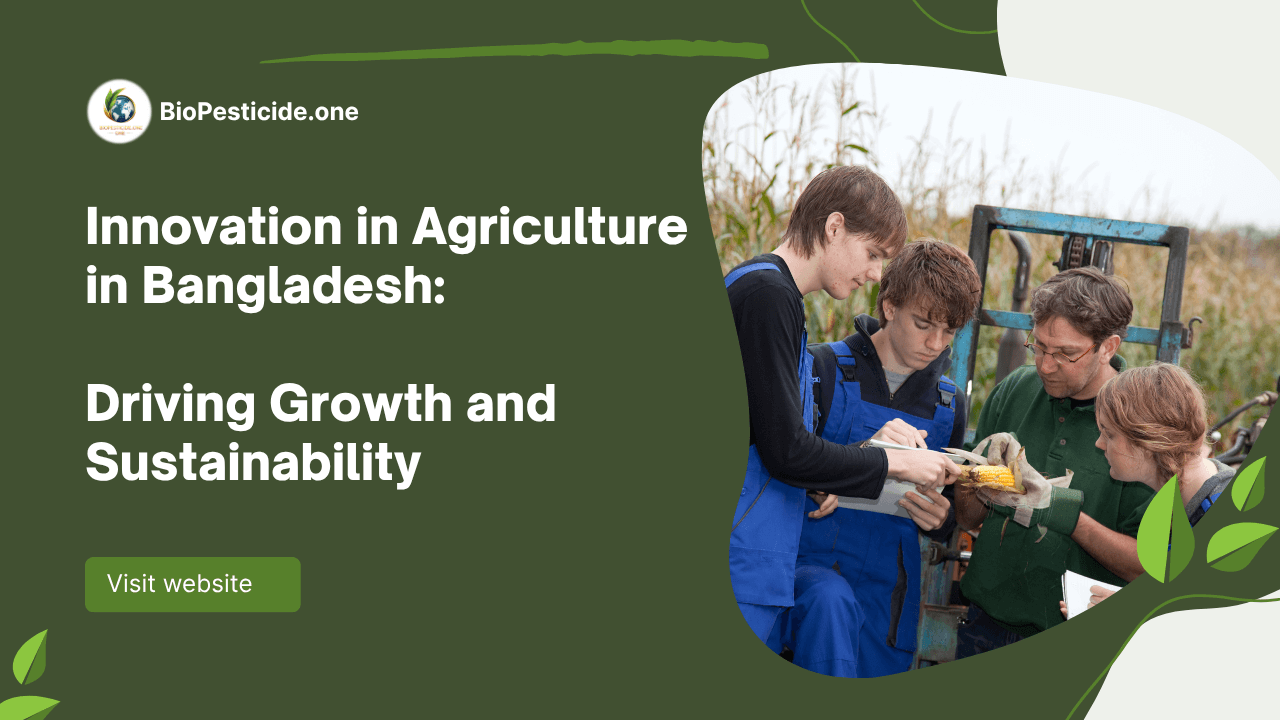 Innovation in Agriculture in Bangladesh Driving Growth and Sustainability