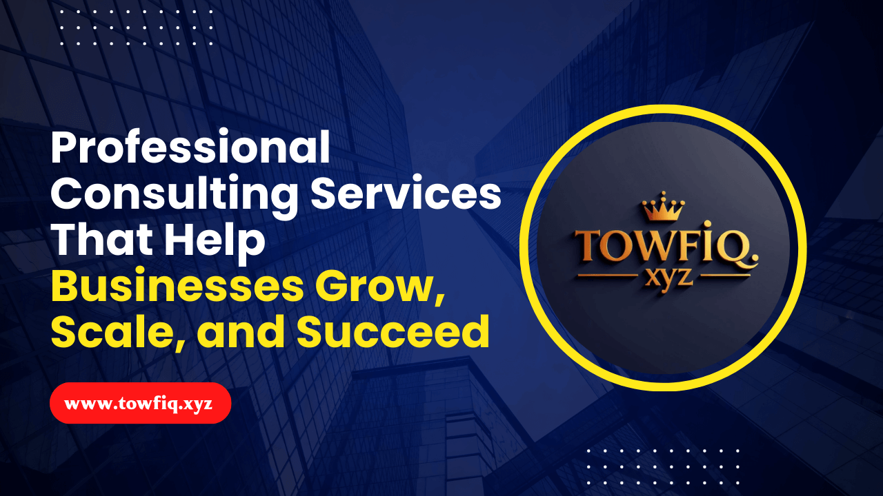 Professional Consulting Services That Drive Business Growth and Digital Success