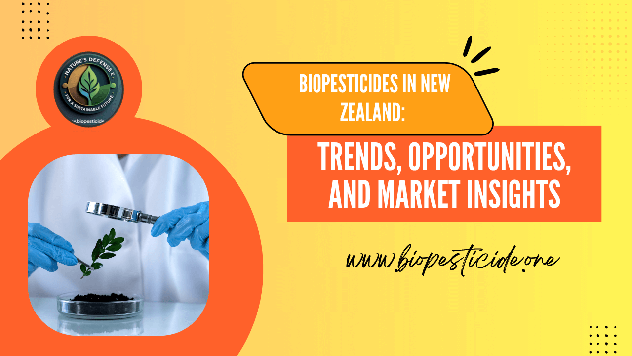 BioPesticides in New Zealand: Trends, Opportunities, and Market Insights